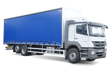Car Hire Belper - 26 Tonne Curtain Side Truck - Truck hire Belper